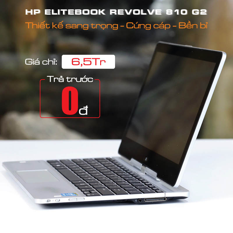 HP Elitebook Revolve 810 G2 - Laptop 2 trong 1 - Laptop Trả Góp